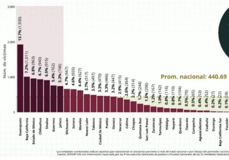 Gobierno federal dice que Michoacán redujo homicidos en semestre