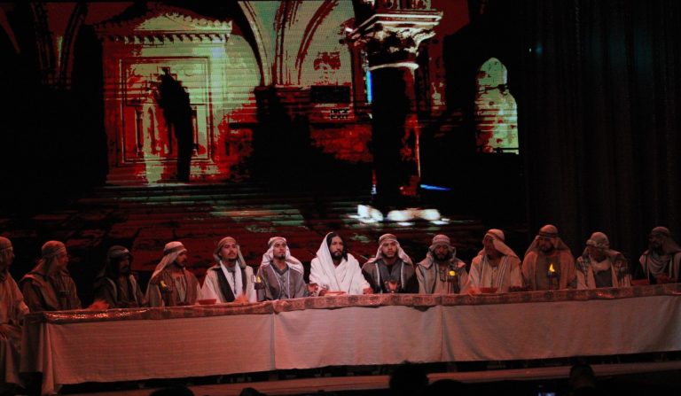 Por primera vez, se representa «La Última Cena» en el Centro Histórico de Morelia
