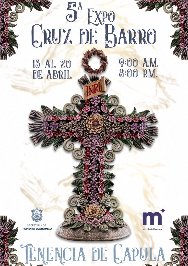 Este 13 de abril se inauguran los siete días de fiesta y tradición de la Expo Artesanal Cruz de Barro de Capula