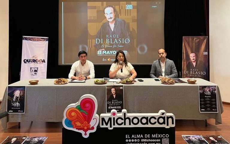 Presentan concierto en Quiroga de Raúl Di Blasio