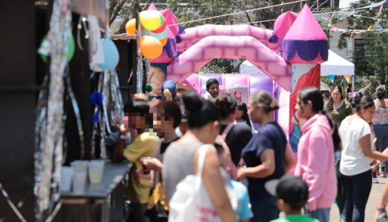 Feria de la Niñez lleva risas y diversión a Tenencia Morelos y San Nicolás Obispo