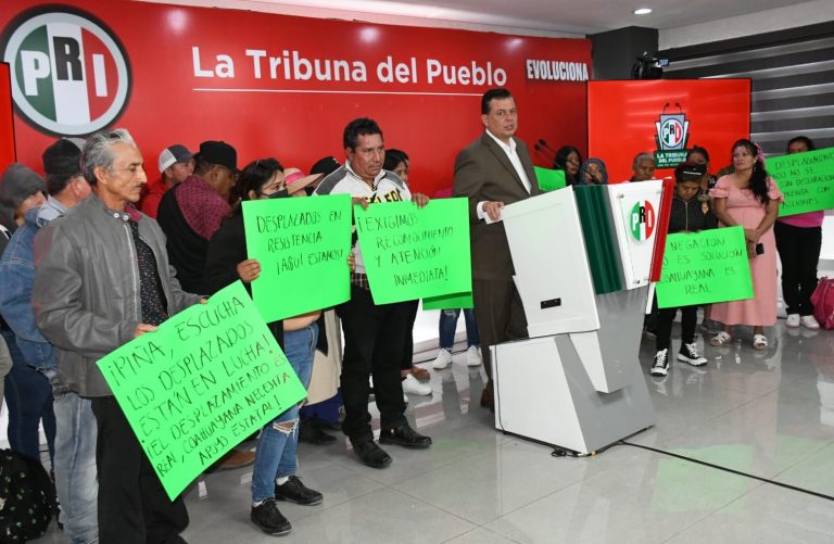 Exige PRI atención al desplazamiento forzado en Michoacán
