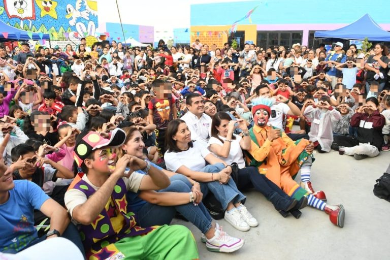 En Villas del Pedregal, Gobierno de Morelia concluye Feria de la Niñez «Juguemos por la paz»