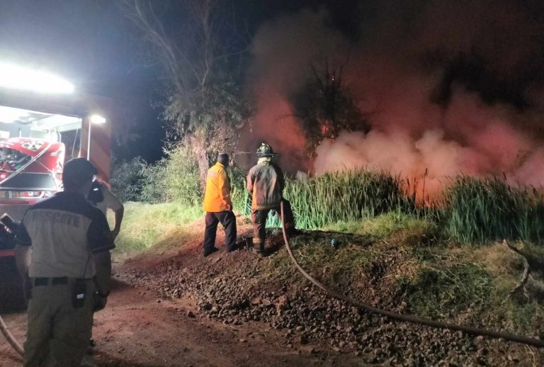 Arden predios cubiertos de maleza a espaldas de la colonia Campestre Los Manantiales, en Morelia