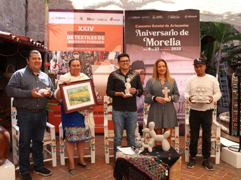 Llegan concursos artesanales en mayo a Morelia y Tzintzuntzan