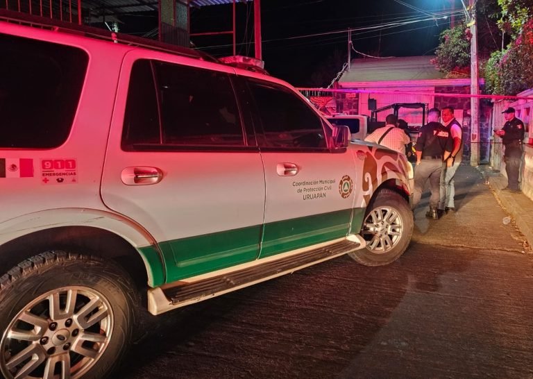 Delincuentes matan a joven mujer y a su bebé, en el centro de Uruapan
