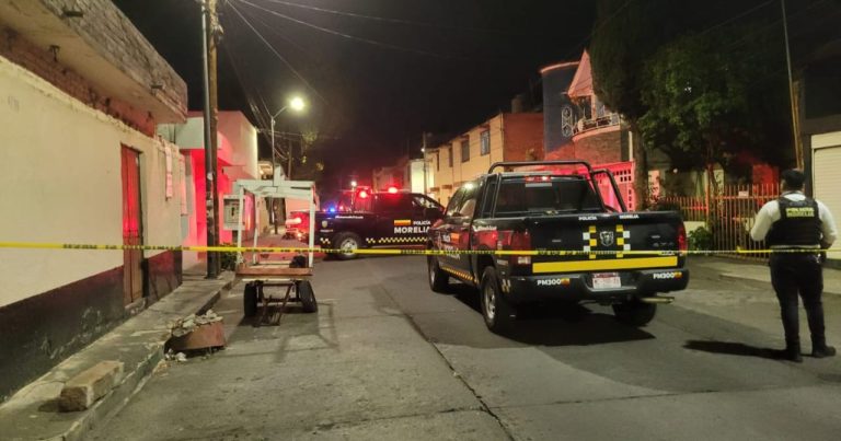 Asesinan a un habitante de la colonia Félix Ireta, al sur de Morelia