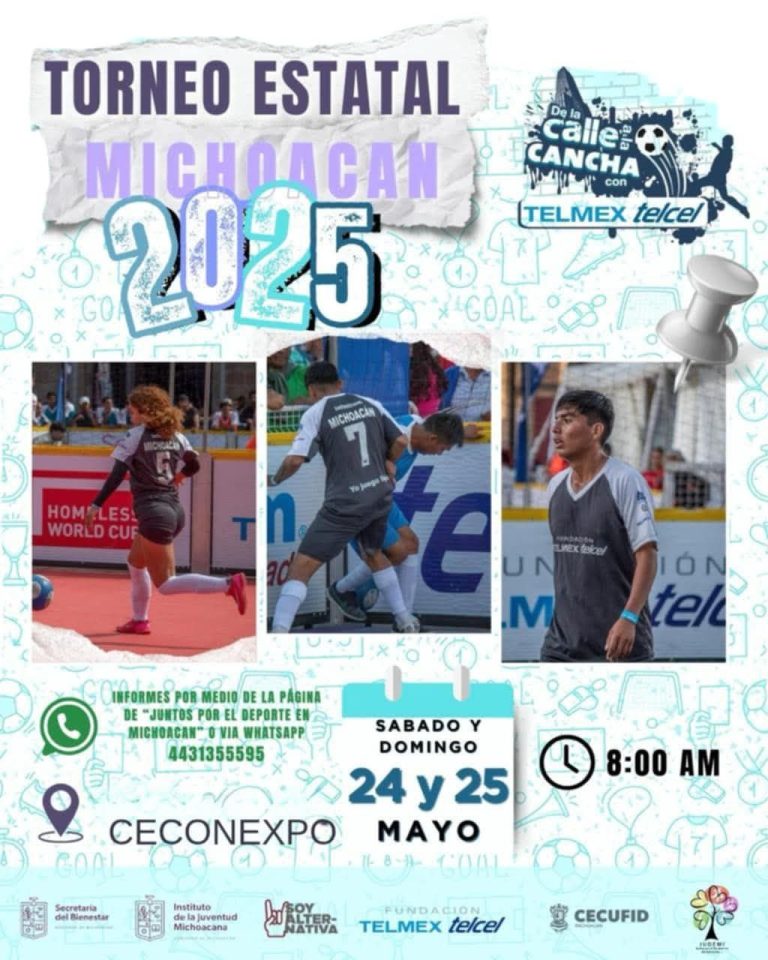 Mañana inicia torneo Relámpago Street Soccer con participación de personas con discapacidad