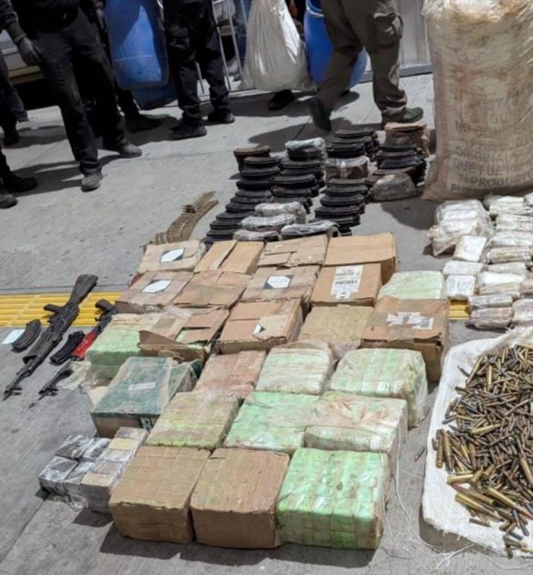 Detenidos dos integrantes de célula delictiva, en operativo en la frontera con Jalisco