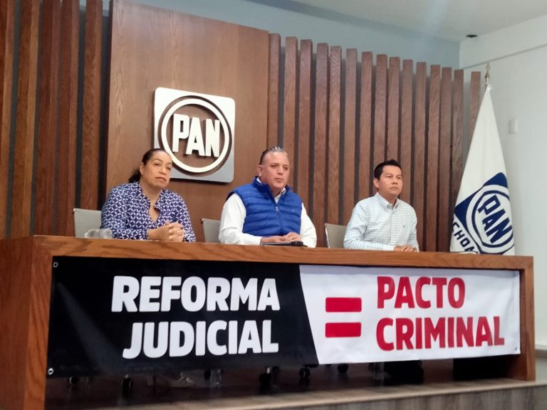 Reforma judicial, resultado de un acuerdo criminal entre Morena y el crimen organizado: PAN