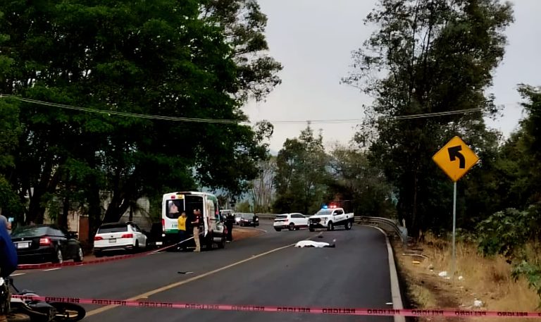 En distintos accidentes viales pierden la vida dos motociclistas de Peribán