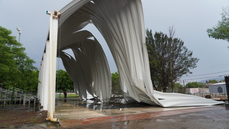 Un muerto, arboles caídos y encharcamientos, tras fuerte tromba que azotó a Zamora