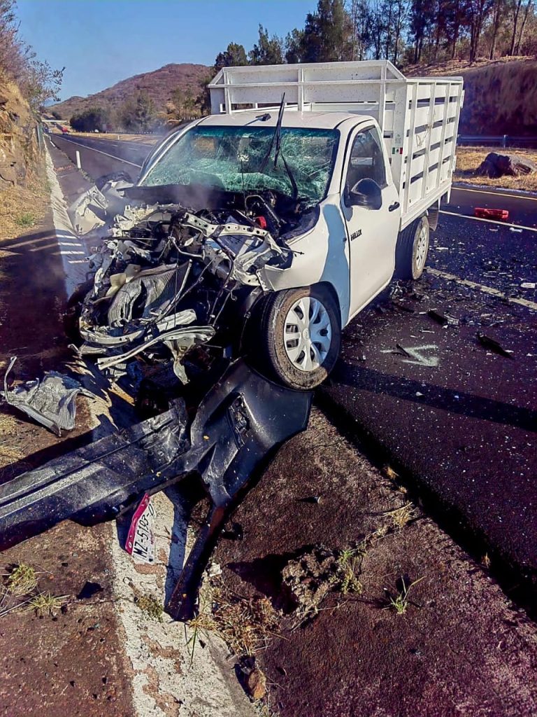 Automovilista muere en choque por alcance, en la autopista México – Guadalajara