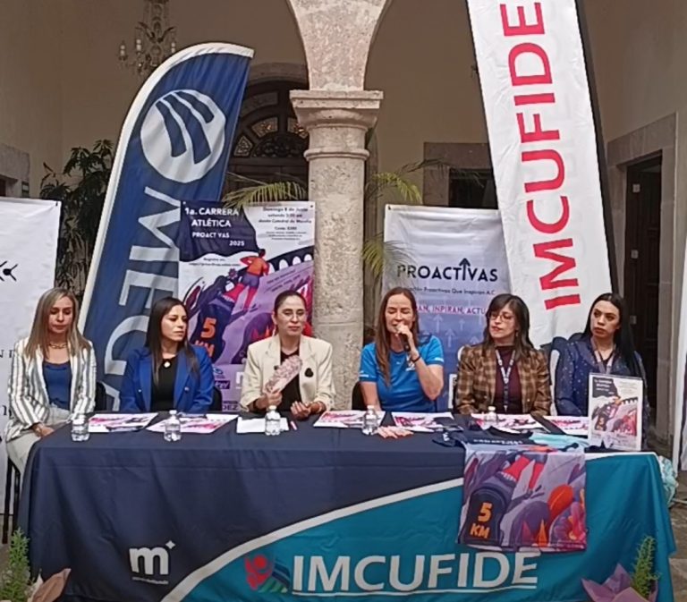 Lanzan la primera carrera “Mujeres que inspiran” en apoyo a la prevención de la violencia de género