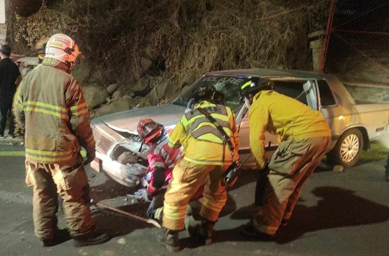 Se registran dos accidentes vehiculares en diferentes puntos de la carretera Morelia-Pátzcuaro