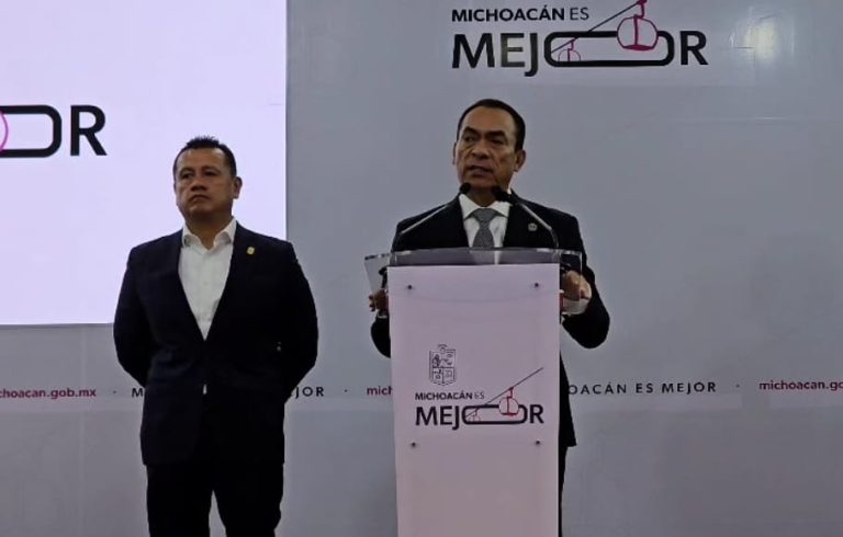 Michoacán reporta 474 homicidios dolosos durante 2025, gobierno dice que bajan