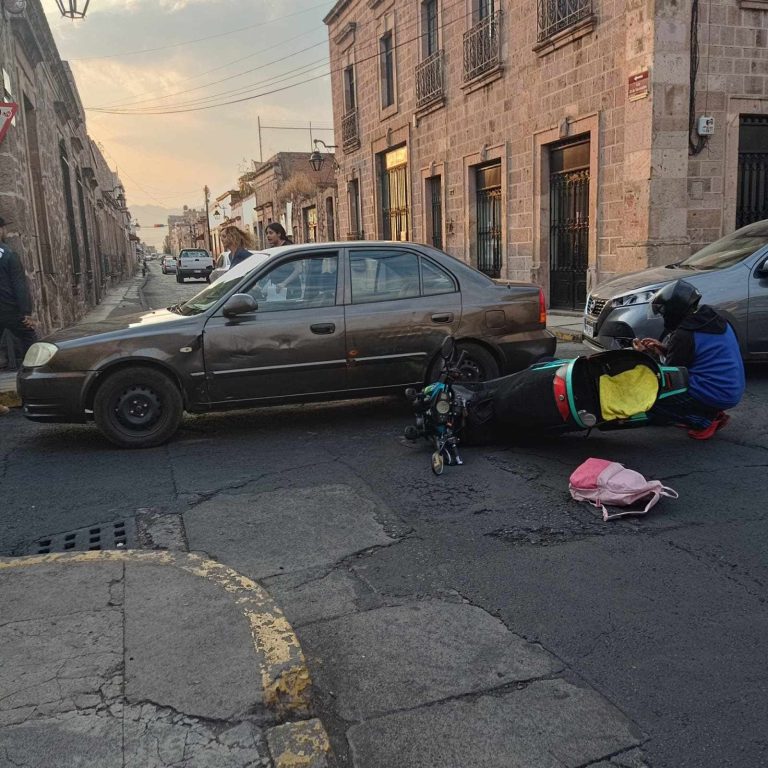 Se registran 2 accidentes vehiculares en Morelia