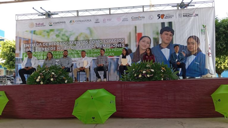 SSM reconoce 15 planteles Cobaem como espacios libres de humo