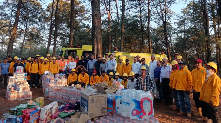Refuerza Morelia apoyo a brigadistas forestales con víveres y aumento del 83% en recursos