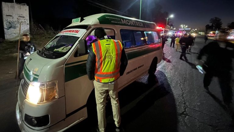 Sin licencia, seguro ni ruta autorizada la unidad de transporte resguardada durante operativo de revisión