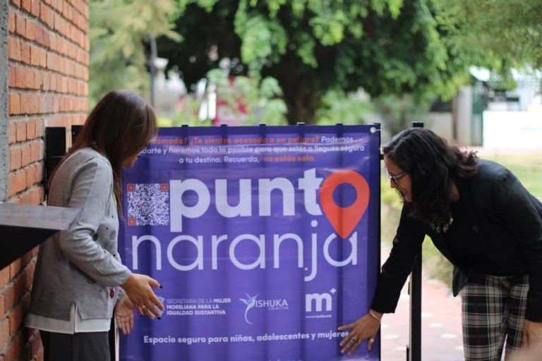 Se instala Punto Naranja en el Instituto de Ciencia, Tecnología e Innovación