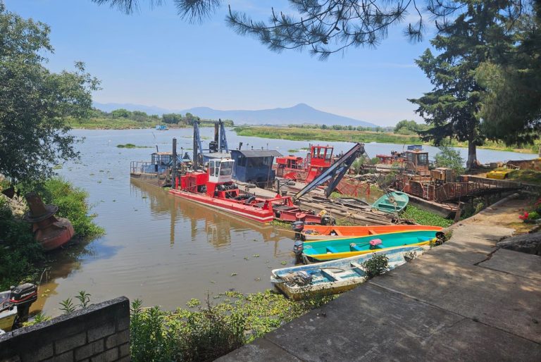 Empleos temporales impulsan el rescate del lago de Pátzcuaro