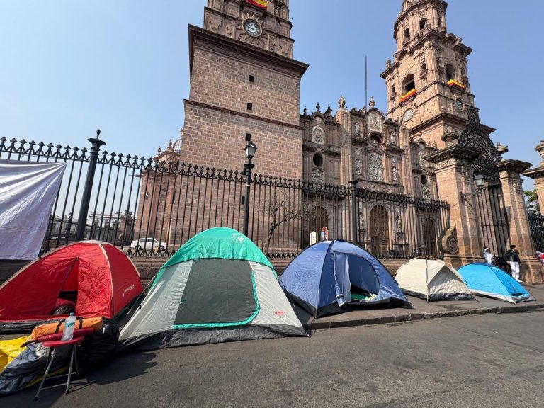 Preocupa imagen de Morelia por el plantón de la CNTE