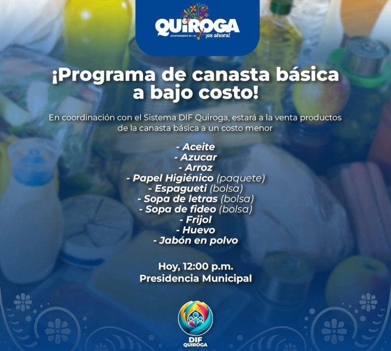 Seguimos cuidando la economía de las familias quiroguenses: Alma Mireya González Sánchez