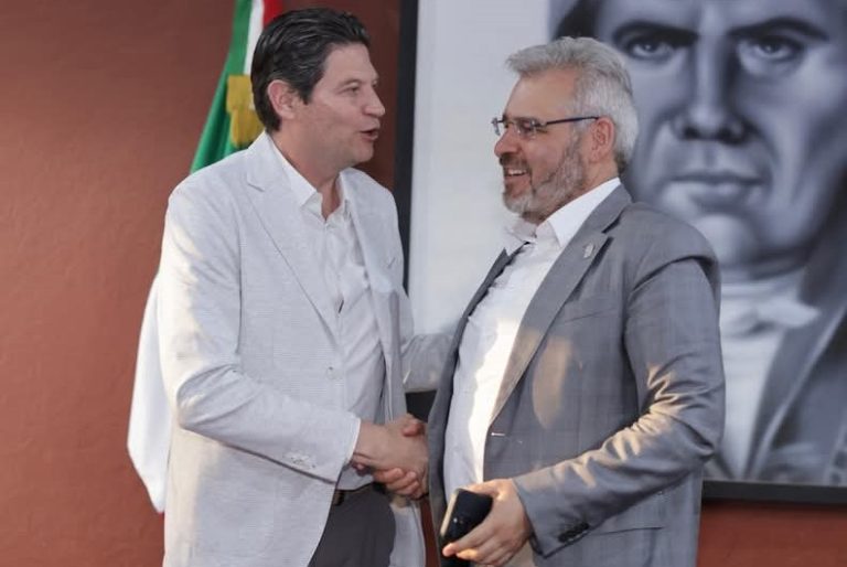 Sostienen reunión gobernador y alcalde de Morelia