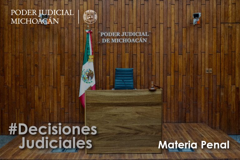 Una pena de 20 años y pago de reparación del daño por más de 870 mp, la sentencia emitida por un juez de Uruapan por homicidio 