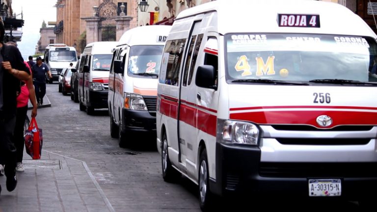 Transporte público opera con normalidad: Pasalagua