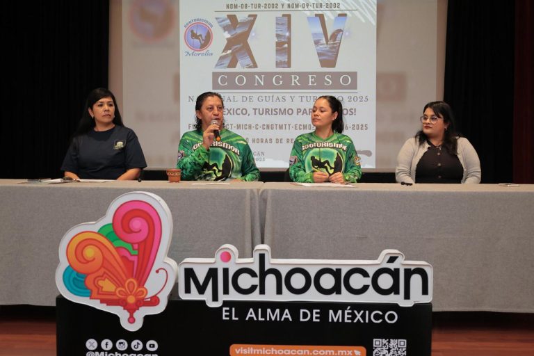 Guías de turistas de 10 estados se reunirán en Morelia en el XIV Congreso Nacional de Guías y Turismo 2025