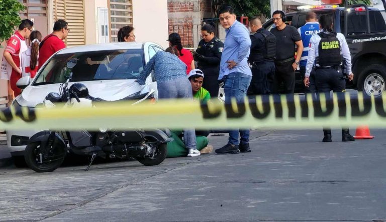 Hombre es asesinado a balazos en la colonia Félix Ireta de Morelia