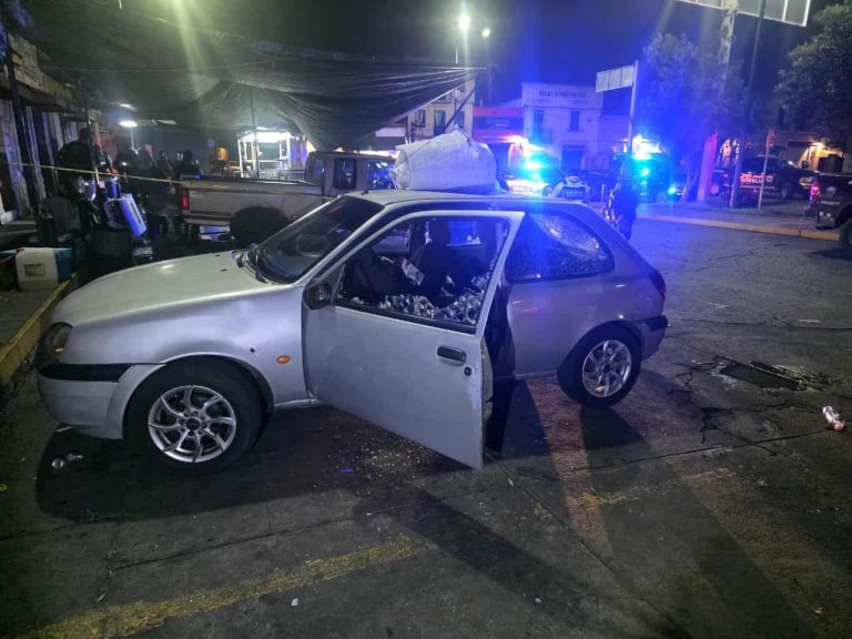 Empistolado dispara contra puesto de tacos y hiere a empleado, en Morelia 