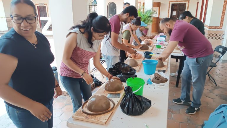 Casart impulsa taller de alfarería prehispánica para fortalecer identidad y economía local