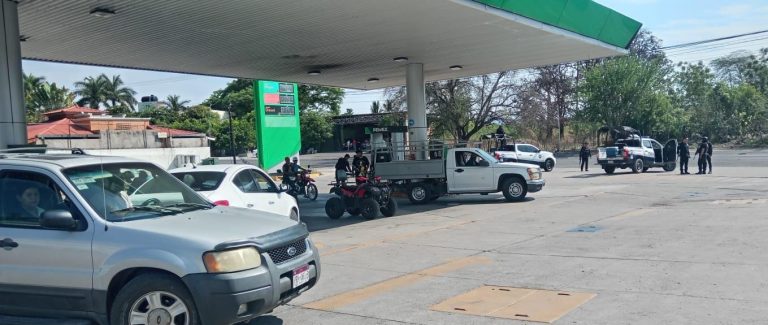 Refuerzan seguridad en gasolineras de Buenavista ante amenazas del crimen organizado