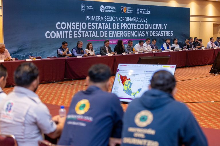 Instalan Comité Estatal de Emergencias ante temporada de lluvias y ciclones