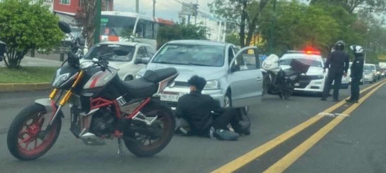Se registran 2 accidentes vehiculares en diferentes sitios de Morelia 