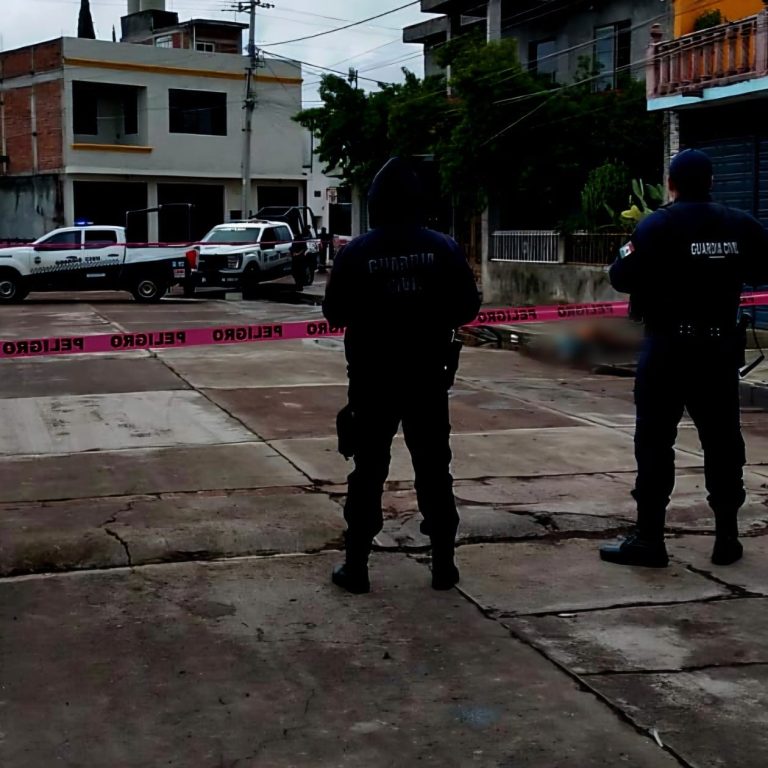 Ciclista es ultimado a balazos en la colonia Adolfo López Mateos de Puruándiro