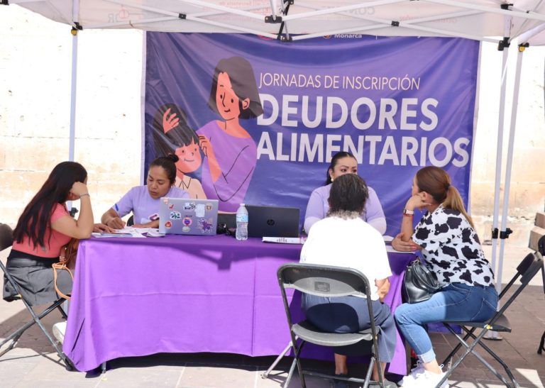 Seimujer te guía para registrar deudores alimentarios, hoy en Villas del Pedregal