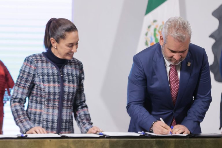Concretan Sheinbaum y Bedolla polo de desarrollo en Michoacán