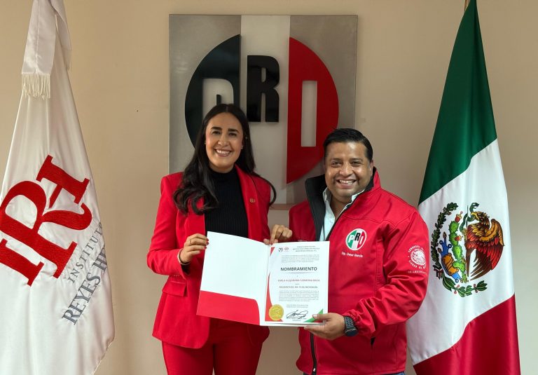 Designan nueva dirigente del Instituto Reyes Heroles del PRI Michoacán