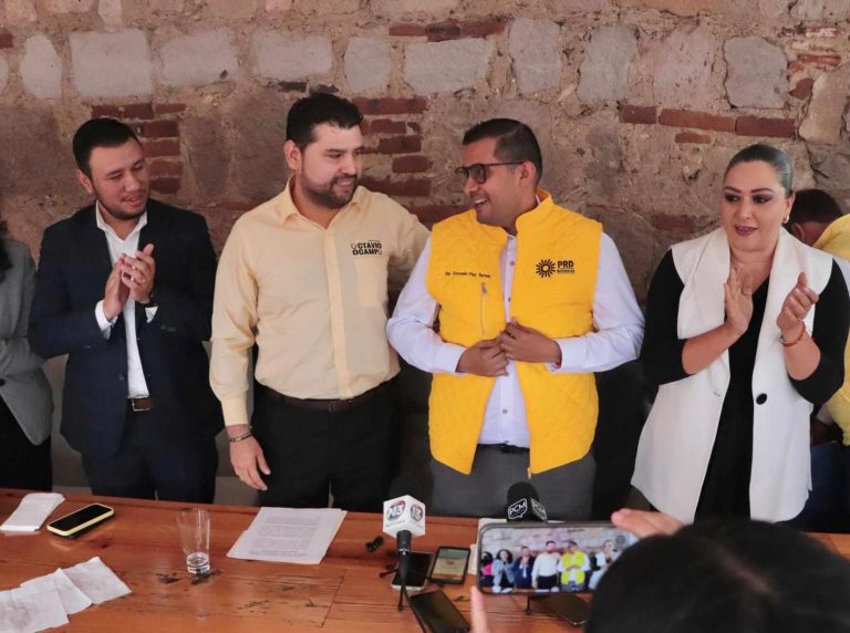 Conrado Paz se suma al PRD Michoacán; acusa bloqueos del alcalde de Uruapan