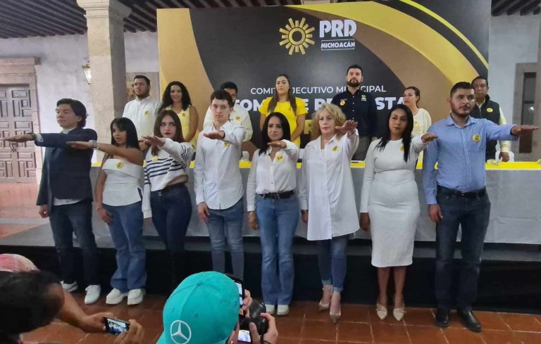 Asume Lucila Martínez asume liderazgo del PRDM Morelia