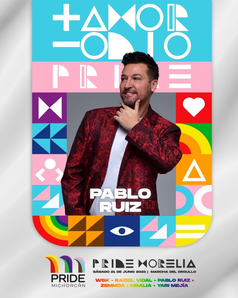 Informa Gobierno Municipal cortes viales por escenario de Pablo Ruiz para Pride Morelia