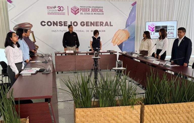 Arranca sesión permanente del IEM rumbo a inédita elección del Poder Judicial