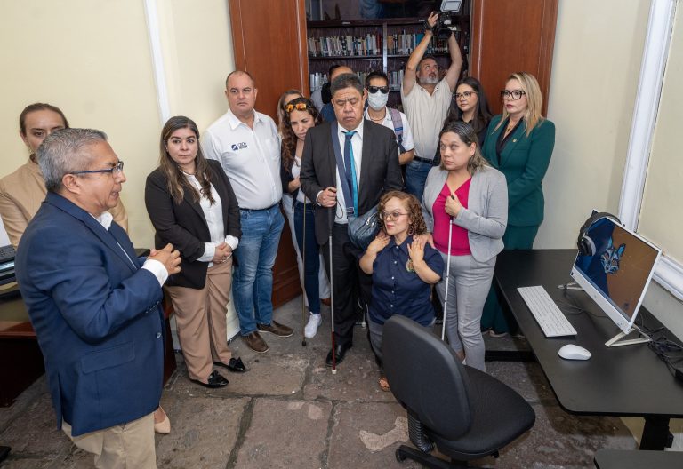 Apertura UMSNH Biblioteca Inclusiva