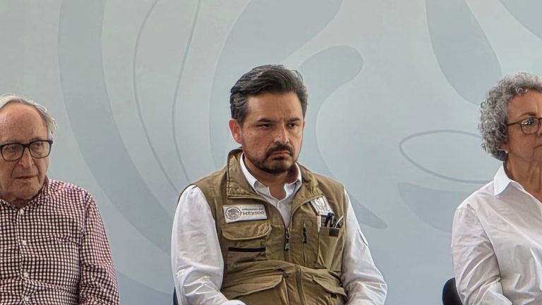 Zoé Robledo asiste a gira de trabajo de la Presidenta de México por el estado de Michoacán