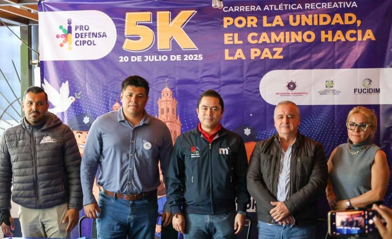 Morelia se prepara para correr por la paz en la “Carrera por la Unidad: El Camino hacia la Paz”