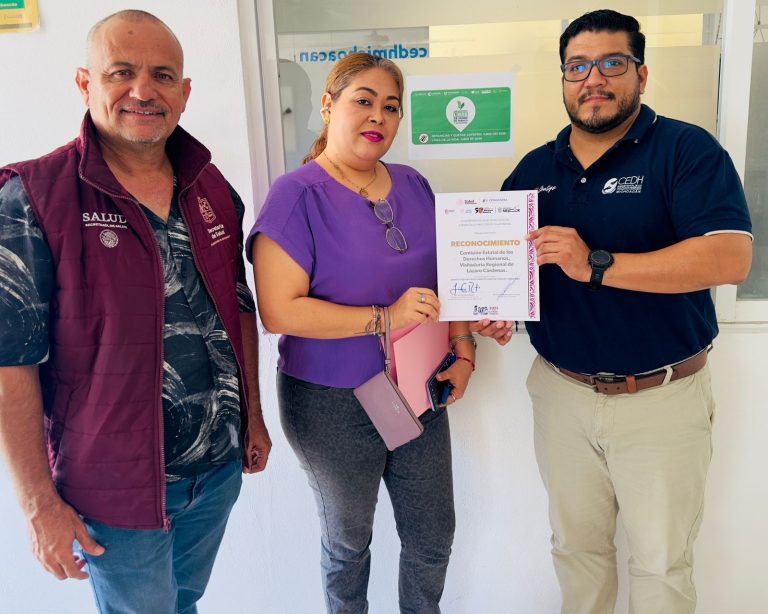 Oficinas centrales y regionales de la CEDH son Espacios 100% Libres de Humo de Tabaco